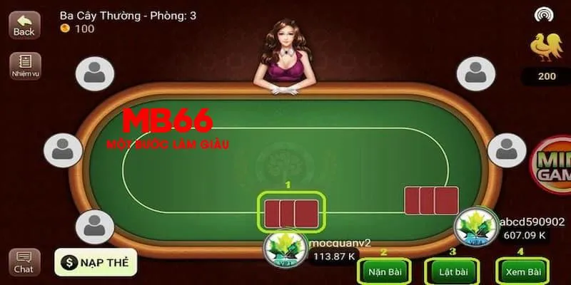 Cách Chơi Ba Cây MB66 – Đặc Trưng Và Hướng Dẫn Cơ Bản