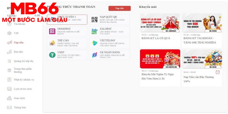 Chuyển tiền bằng thẻ cào bảo mật cao với quy trình linh hoạt