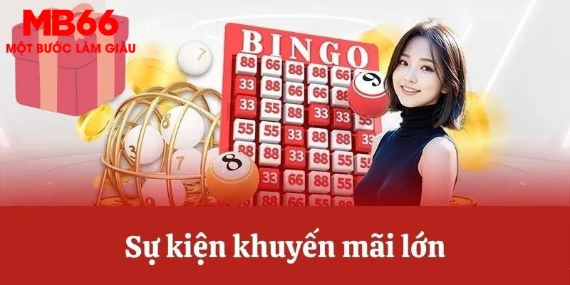 Nhiều ưu đãi chỉ có tại sân chơi MB66